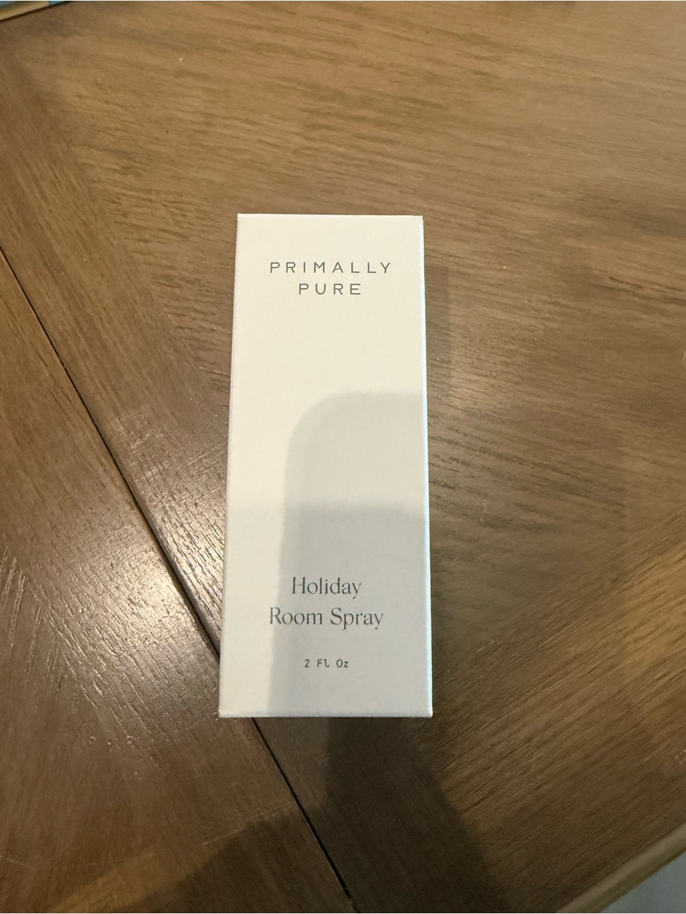 Primally Pure Holiday Room Spray - White Box